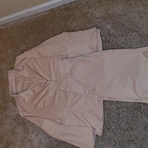 2 piece blazer and short set Polyester 16/2X(stretchy)
